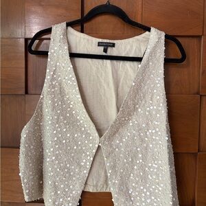 Eileen Fisher silk vest